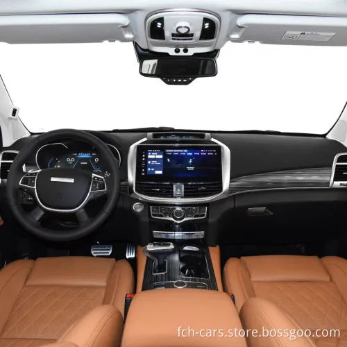 4 roues motrices à 8 places à 8 vitesses d&#39;essence SUV Véhicule LED CAME CAMION ÉLECTRIQUE Turbo Multi-fonction Haval H5 MANUEL AUTOMATIQUE AUTOR
